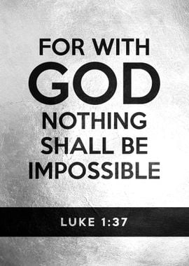 Luke 1 37