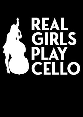 Real girls play cello