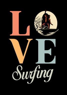 Surfer I Love Surfing Surf