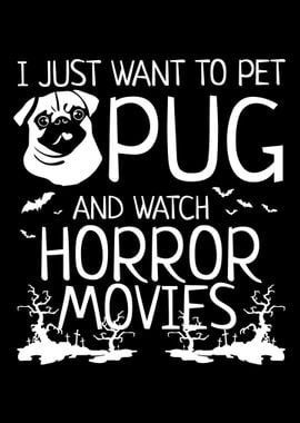 Halloween Watch Movie Pug