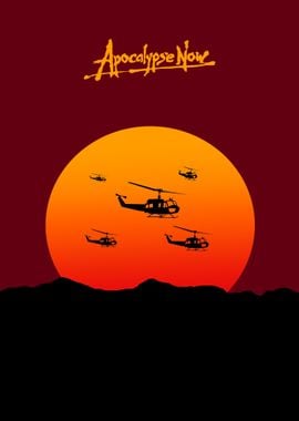 'Apocalypse Now Sunset' Poster, picture, metal print, paint by Robo ...