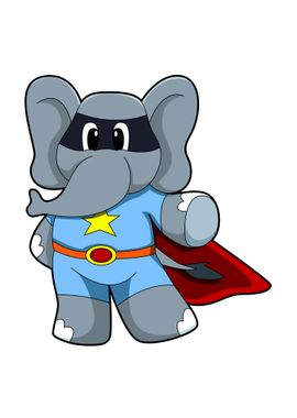 Elephant Hero Cape