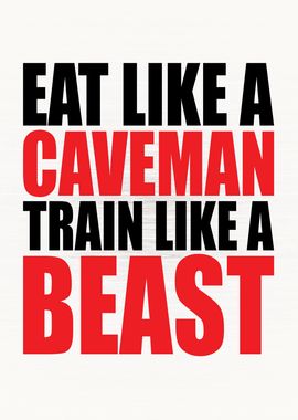 Eat Like Caveman Beast