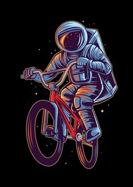 ASTRONAUT CYCLIST