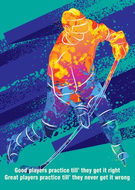  Hockey Sport Poster