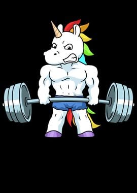 Weightlifting Unicorn