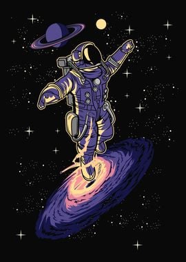 Astronaut Black Hole