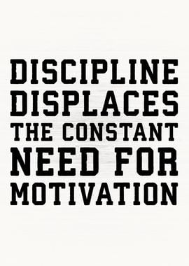 Discipline vs Motivation