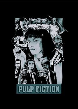 Pulp Fiction Collage