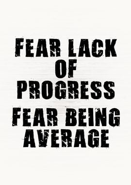 Fear Being Average