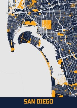 San Diego Bluefresh Map