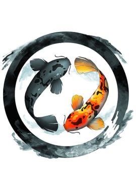 Ying Yang Koi