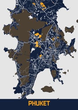 Phuket Bluefresh Map