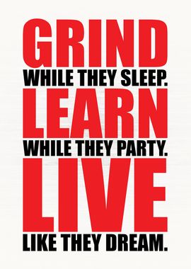 Grind Learn Live