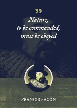 Nature to be commanded