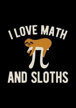 Funny Pi Day Math Sloth