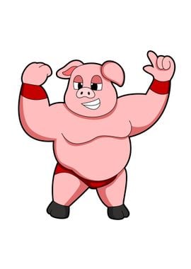 Pig Bodybuilder Sports