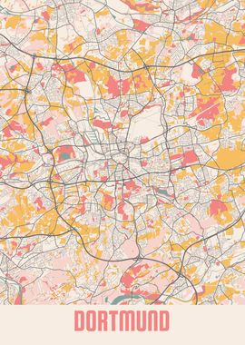 Dortmund Chalk Map