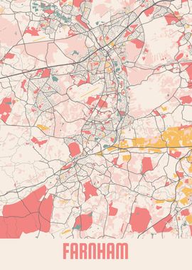 Farnham Chalk Map