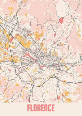 Florence Chalk Map