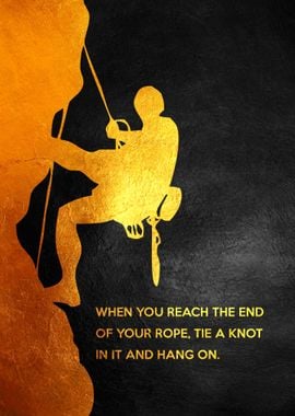 Tie a Knot and Hang On