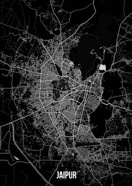 Jaipur dark map