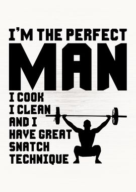 Perfect Man Funny Workout