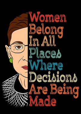 Notorious RBG Ruth Feminis