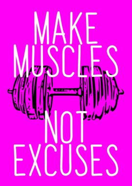 MAKE MUSCLES PINK