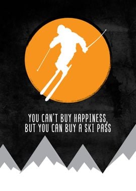 Ski Winter Sports Wall Art