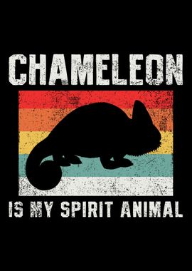 Chameleon Retro Vintage