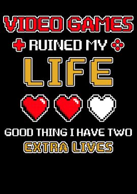 Gamer Saying Extra Live