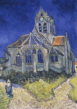 Auverssur Church Van Gogh