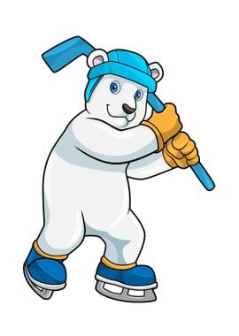 Polar bear Ice hockey