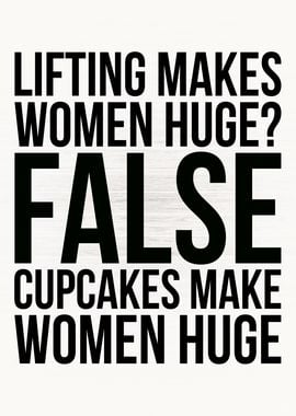 Lifting vs Cupcakes