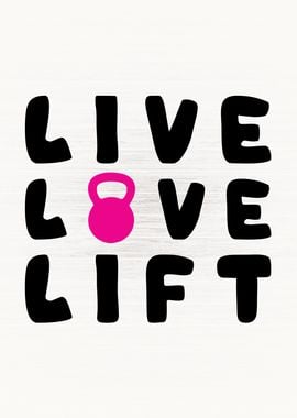 Live Love Lift Kettlebell