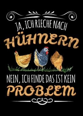 Landwirte Spruch Huehner