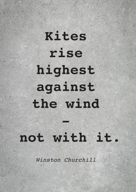 W Churchill Quote L043