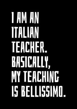 Italian Teacher