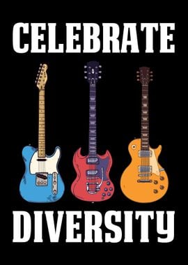 Celebrate Diversity Guitar