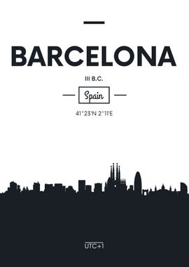 Barcelona Skyline