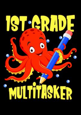 1st Grade Cute Octopus