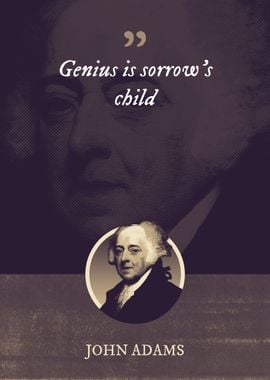 Genius is sorrows child 