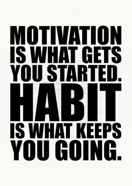 Motivation vs Habit