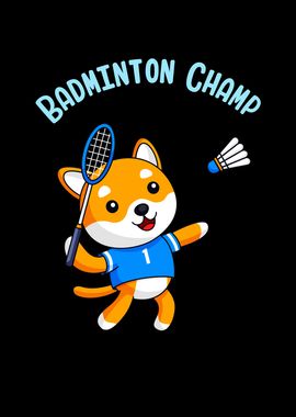 Badminton Champion Dog