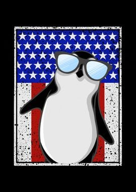 Penguin USA Flag