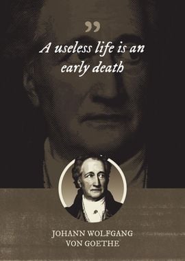 A useless life is an early