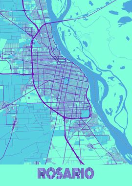 Rosario Galaxy City Map