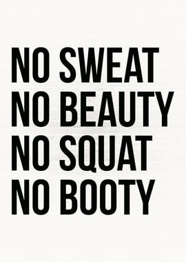 Sweat Beauty Squat Booty