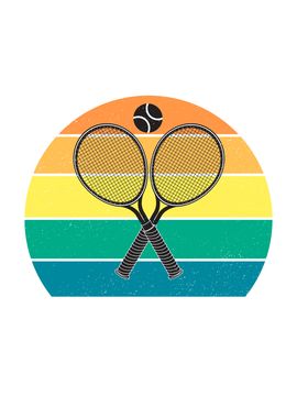 Tennis Racket And Tennis